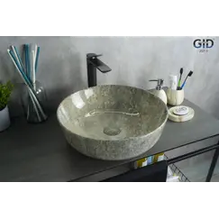 Накладная раковина для ванной под камень Gid Mnc498