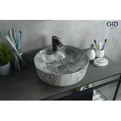 Накладная раковина для ванной под камень Gid Mnc533