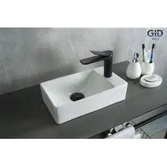 Подвесная белая раковина для ванной Gid N9261