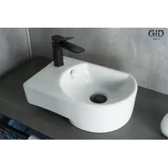 Подвесная белая раковина для ванной  Gid N9273R