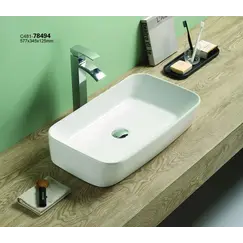 Раковина для ванной накладная Ceramalux 78494