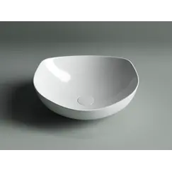 Умывальник чаша накладная овальная Element 420*385*145мм CN5017