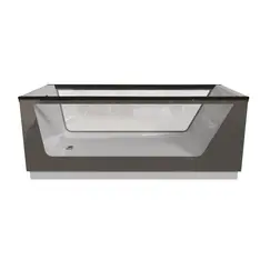 Ванна  AIMA NEO 170*75 2 стекла (принт бетон)