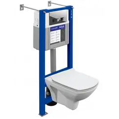 Комплект Cersanit Carina XL Инсталляция с унитазом A63486