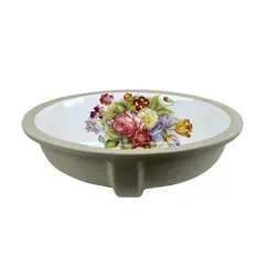 Накладная раковина Bronze De Luxe  Alsace встраиваемая под столешницу