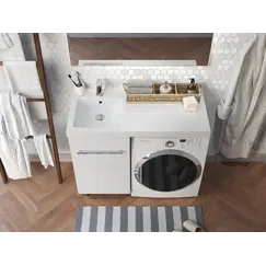 Раковина 1Marka Wash 110 Polytitan