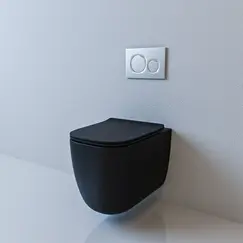 Унитаз подвесной ESBANO GARANT (Matt Black) 510x350x360