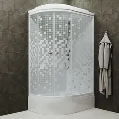 Душевая кабина Triton КОРАЛЛ В 120х80 левая/правая (средний поддон)