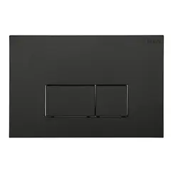 Клавиша смыва Black&White WPI-09542 черный матовый