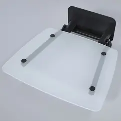 Сиденье складное настенное Black&White SN-0883B  (130x390x387)