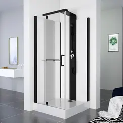 Душевая кабина Black&White G8702   90х90х217