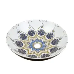 Раковина-чаша Bronze de Lux Lotos 405x405x125