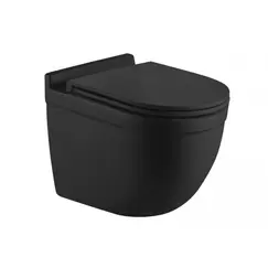 Унитаз подвесной  WW HEIMBACH 041 MT-BL черный матовый