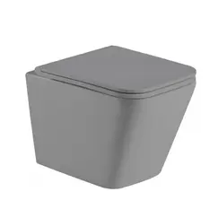 WW GELBACH 041 MT-GR Унитаз подвесной серый матовый