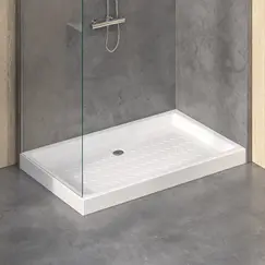 Душевой поддон прямоугольный керамический RGW CR высота 10 см