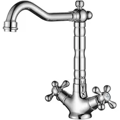 Смеситель на раковину Gappo Sofia G4063, вентильный хром