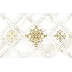 Декор керам. Calacatta Gold GT Белый 40*25 (01), геометрия