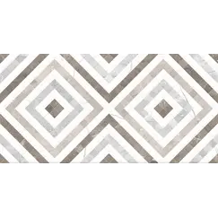 Плитка облиц. Siluet орнамент GT Белый  50*25