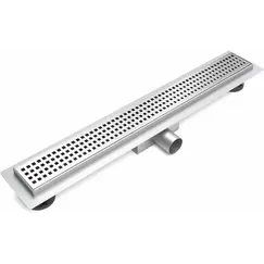 Желоб линейный ESBANO M-NICE-60MC /70MC /80MC  матовый хром