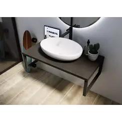 Столешница GRUNGE LOFT 60 Бетон темно-серый