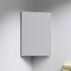 Зеркало-шкаф угловой AQWELLA Рио 34