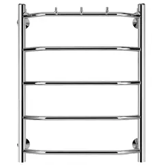 Полотенцесушитель Secado Агата 1 К , с крючками, водяной, хром