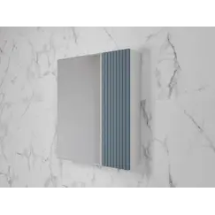 Зеркальный шкаф «Стокгольм»  графит софт