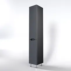 Колонна универсальная "Марелла" с корзиной, Люкс антискрейтч серый, PLUS