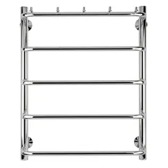 Полотенцесушитель Secado Мерида 1 К с крючками ,водяной, хром