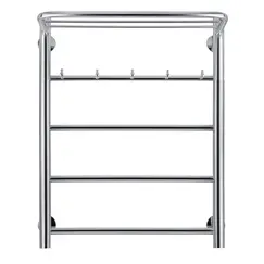 Полотенцесушитель Secado Триада 1 КСП , с крючками и полочкой, водяной, хром