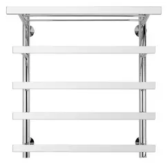 Полотенцесушитель Secado Понтида 7 СП с полочкой , водяной, хром