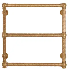 Полотенцесушитель латунный Secado Фалерони 1 Trenza водяной, бронза