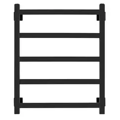 Полотенцесушитель Secado Корсико 1 электрический L/R  черный матовый