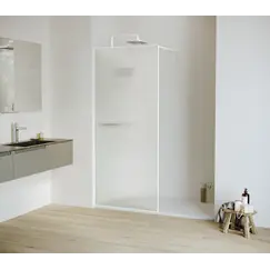 Душевая перегородка RGW WA-08W ребристое стекло