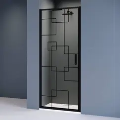 Душевая дверь RGW SV-05-B Чёрный/Black Smart Line