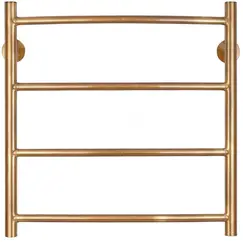 Полотенцесушитель латунный Secado Милан 1 плюс , электрический L/R  бронза