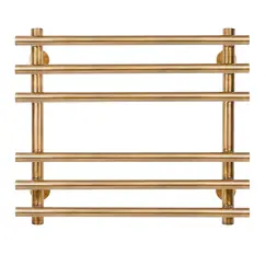 Полотенцесушитель латунный Secado Турин плюс ,электрический L/R  бронза