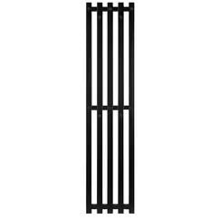 Полотенцесушитель Secado Сандриго 5К  водяной, с крючками , черный матовый