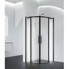 Душевой уголок BelBagno ACQUA-R-2/-C-NERO