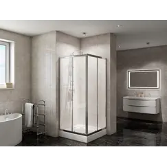 Душевой уголок BelBagno DUE-A-2-80-C-Cr