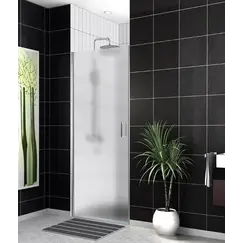 Душевая дверь BelBagno UNO-B-1-/P-Cr  матовое рифленое