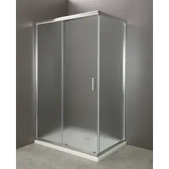 Душевой уголок BelBagno UNO-AH-1-/P-Cr матовое рифленое