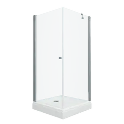 Душевое ограждение  Triton "ФОРТА-ХРОМ" (низкий поддон) 90х90 квадрат