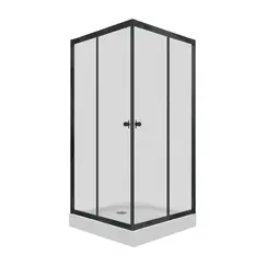 Душевое ограждение Triton "ВЕНТА-БЛЭК" , низкий поддон