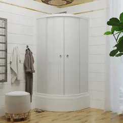 Душевое ограждение Triton  ЛЁН В (средний поддон)