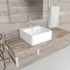 Раковина накладная ESBANO  "CIRCON-40" (white).