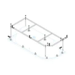 Металлический каркас CEZARES METAURO CORNER-MF
