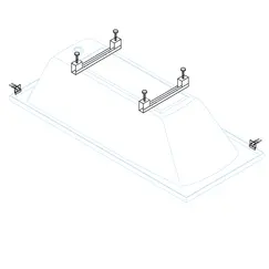 Универс. компл. ног для ванн LEG-KIT-150 - 120х70, 130х70, 140х70, 150х70, 160х70, 170х70, 170х75, 180х80, 180х90, 190х80, 190х90, 200х90