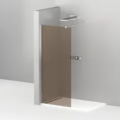 Душевая перегородка CEZARES LIBERTA-L-1-BR-Cr