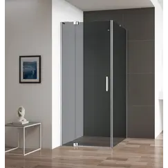 Душевой уголок CEZARES SLIDER-AH-1-GRIGIO-Cr